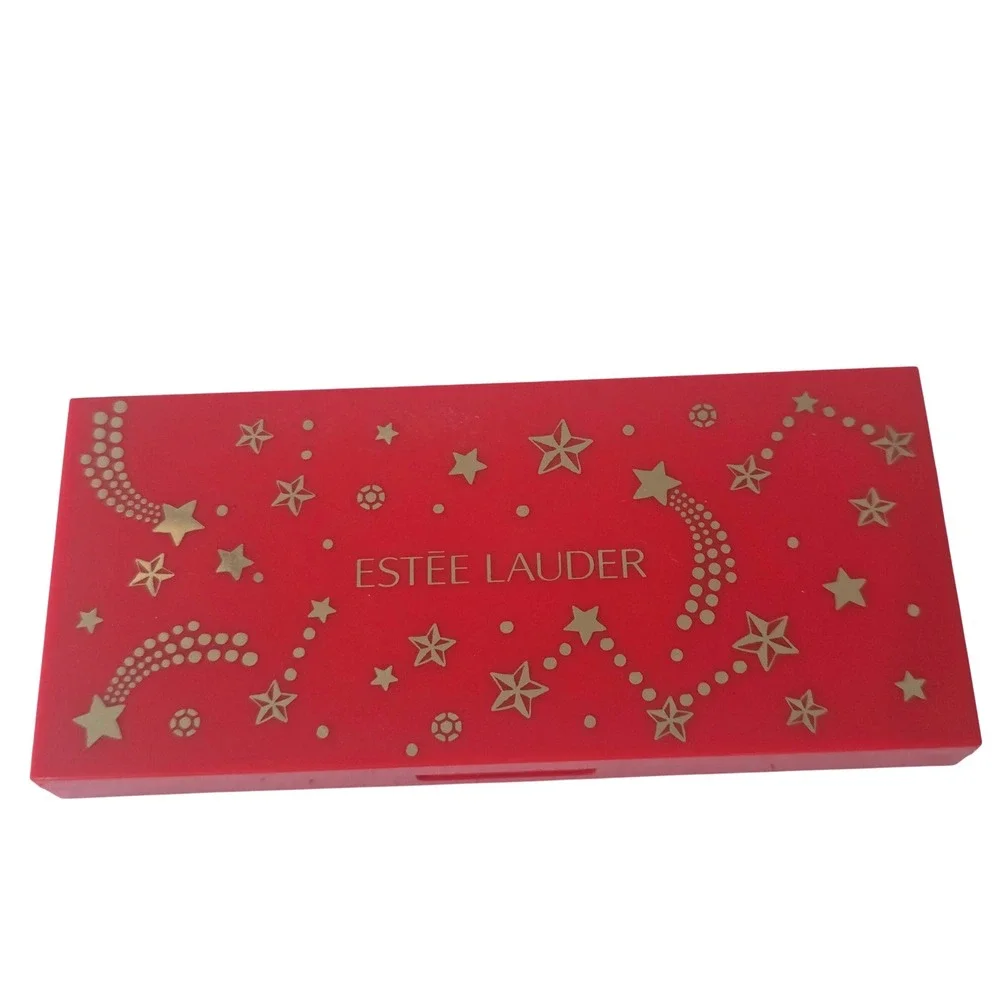 Estee Lauder Celestial Glow Limited Edition Eyeshadow Palette 6 Shades Red Gold